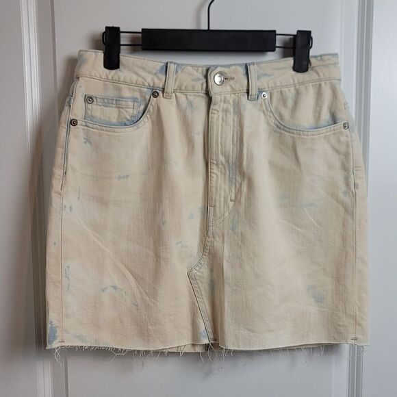 IRO Rosier Bleach Blue Skirt - Picture 2 of 15